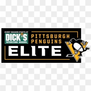 367449t Logos Elite - Pittsburgh Penguins Clipart