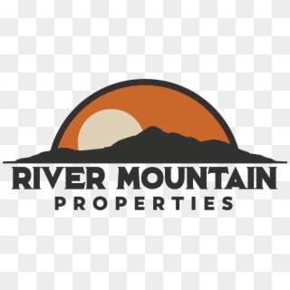 River Mountain Logo Clipart
