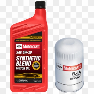 Oil Change Png - Motorcraft 5w20 Synthetic Blend Clipart