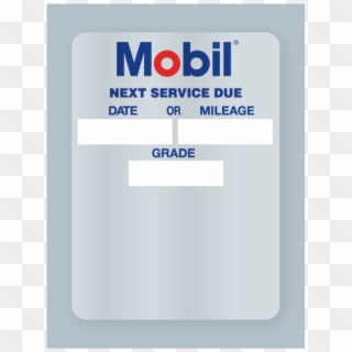Mobile Oil Change Stickers - Paper Product Clipart