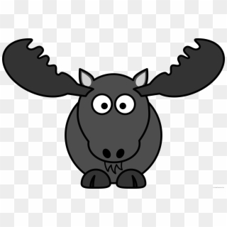 19 Moose Clipart Thanksgiving Huge Freebie Download - Cartoon Moose Transparent - Png Download