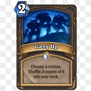 Gang Up Card - Forge Of Souls Hearthstone Clipart