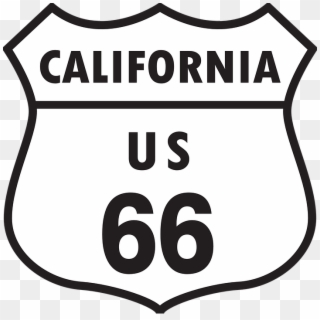 Freeway Clipart Interstate Sign - California Clipart - Png Download