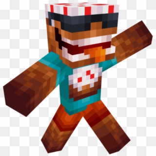 Undefined - Minecraft Skin Cool Cake Clipart