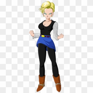 Dragon Ball Z By Scottishsocialist - Dragon Ball Android 18 Png Clipart