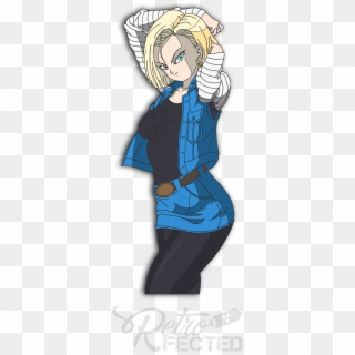Image Of Android 18 Die Cut - Android 18 Transparent Clipart