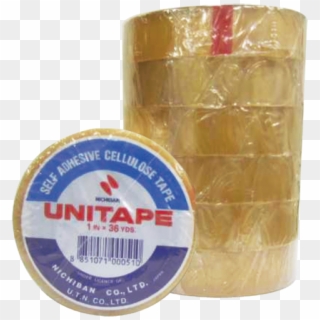 โปรโมชั่น Unitape Clear Tape 1 Inch 36 Y 6 Roll X1 - Inch Clipart