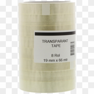 Packing Tape, Pp, 19mm, 66m, Transparent Clipart