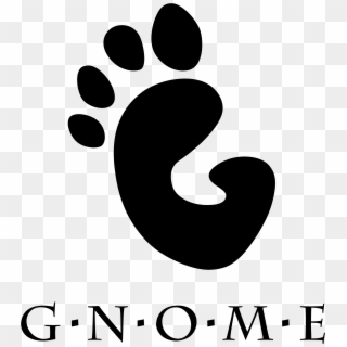 Gnome Gnu Linux Logo Png Transparent - Gnome Linux Logo Clipart