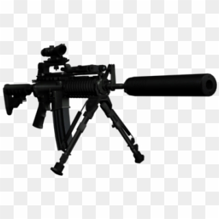 M4a1 Big Ass Gun - Machine Gun Clipart