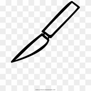 Scalpel Coloring Page - Blade Clipart