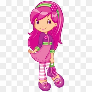 Strawberry Shortcake - Strawberry Shortcake Cartoon Pink Clipart