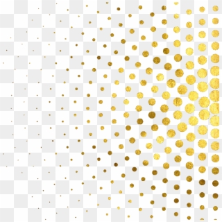 Ftestickers Abstract Dots Golden Goldglitter Goldendots - Gold Abstract Png Clipart