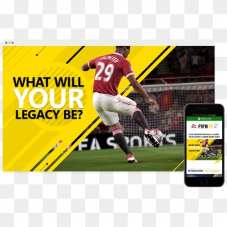 Fifa 17 Post Launch Email Campaign - Kick American Football Clipart
