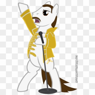 Freddie Mercury Png - Queen Band My Little Pony Clipart