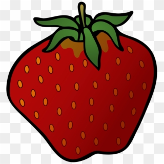 Tart Clipart Strawberry Shortcake Cake - Cartoon Strawberry - Png Download