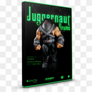 Juggernaut Drumkit - Poster Clipart