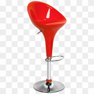 Bar Chair Carmen - Red Bar Chair Png Clipart