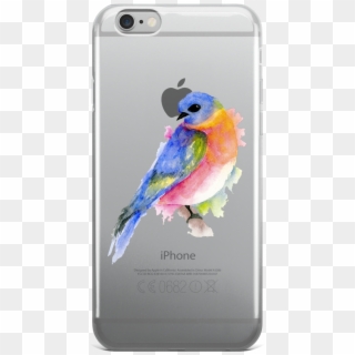 Blue Bird In Full Color Iphone Case - Iphone 6 Case Bts Clipart