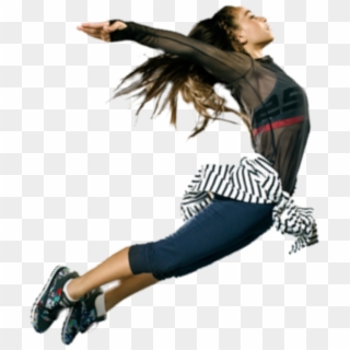 Ftestickers Woman Jump Levitation Clipart