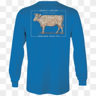 Brewer's Lantern 'brewers Bull' Long Sleeve- - Long-sleeved T-shirt Clipart