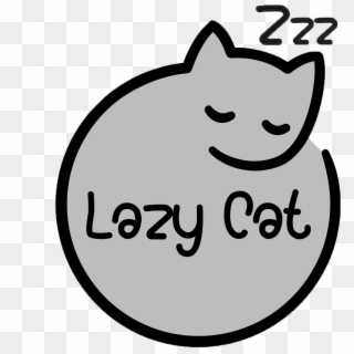 Lazy Cat Topper ฟูกนอนท็อปเปอร์ - Cartoon Clipart