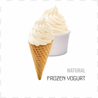 Natural Yogurt - Soft Serve Ice Creams Clipart
