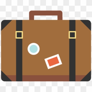 Travel Bag Flat Icon Vector - Travel Bag Gif Clipart