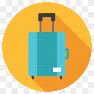 Suitcase Travel Icon Clipart