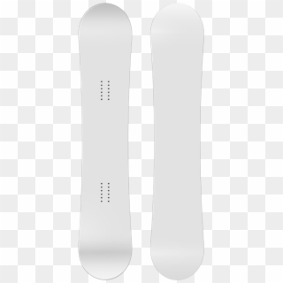 Blank Canvas Snowboard - Blank Snowboard Clipart