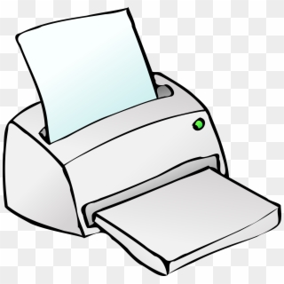 This Free Icons Png Design Of Inkjet Printer - Printing Clipart Transparent Png