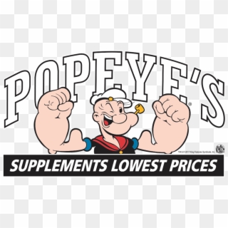 Popeye's Durham 1/4 Marathon Is Canada's Original 1/4 - Popeye's Supplements Logo Clipart