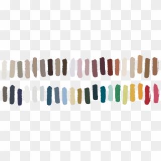 42 Vertical Paint Swipes Representing The New Sherwin-williams - Sherwin Williams Colormix Forecast 2019 Clipart