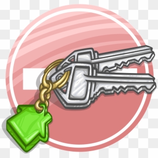Keys To The House - Emblem Clipart
