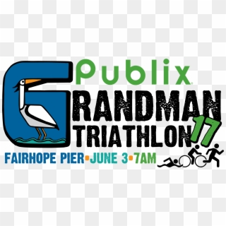 The Publix Grandman Triathlon Clipart