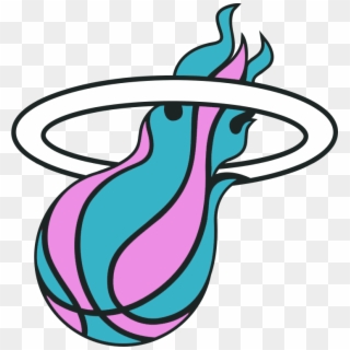 Full Size - Miami Heat Vice Logo Clipart