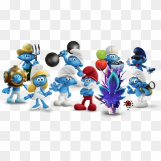 Smurf Png - Small Smurf Big Goals Clipart