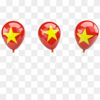Illustration Of Flag Of Vietnam - Pakistan Balloon Clipart