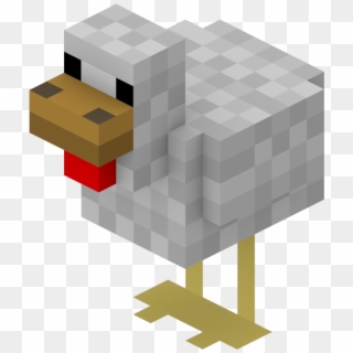 08, 10 October 2011 - Minecraft Chicken Clipart