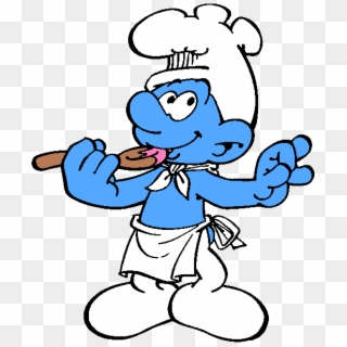 Chef Smurf The Smurfs - Chef Smurf Clipart