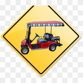 Golf Cart Safe Driving , Png Download - Golf Cart Clipart