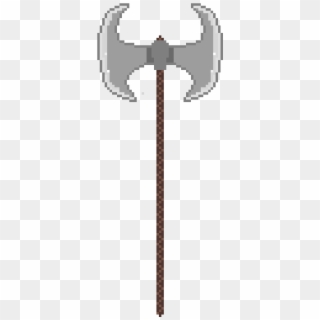 Battle Axe - Fork And Knife Pixel Clipart