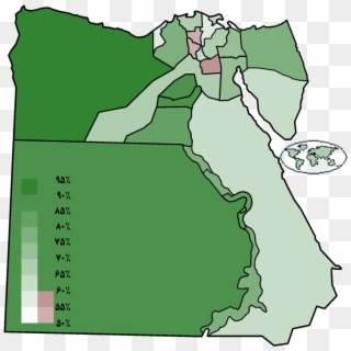 2012 Egypt Referendum Map - Grass Clipart