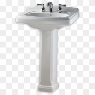 Bathroom Png - American Standard Portsmouth Pedestal Sink Clipart