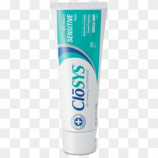 Closys Sensitive Fluoride Toothpaste - Cosmetics Clipart