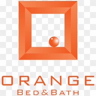 Orange Bed & Bath Logo Png Transparent - Circle Clipart