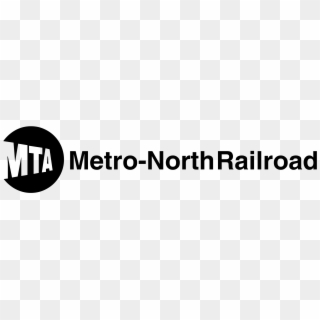 Mta Metro North Railroad Logo Png Transparent - Metro North Logo White Clipart