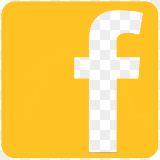 Facebook-icon - Yellow Facebook Clipart