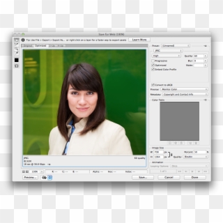 Compression Via Photoshop Is As Simple As "save For - Photoshop Cs5 Clipart