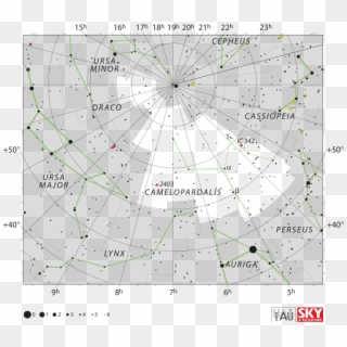 The Constellation Camelopardalis Is Far To The North - Camelopardalis Constellation Clipart